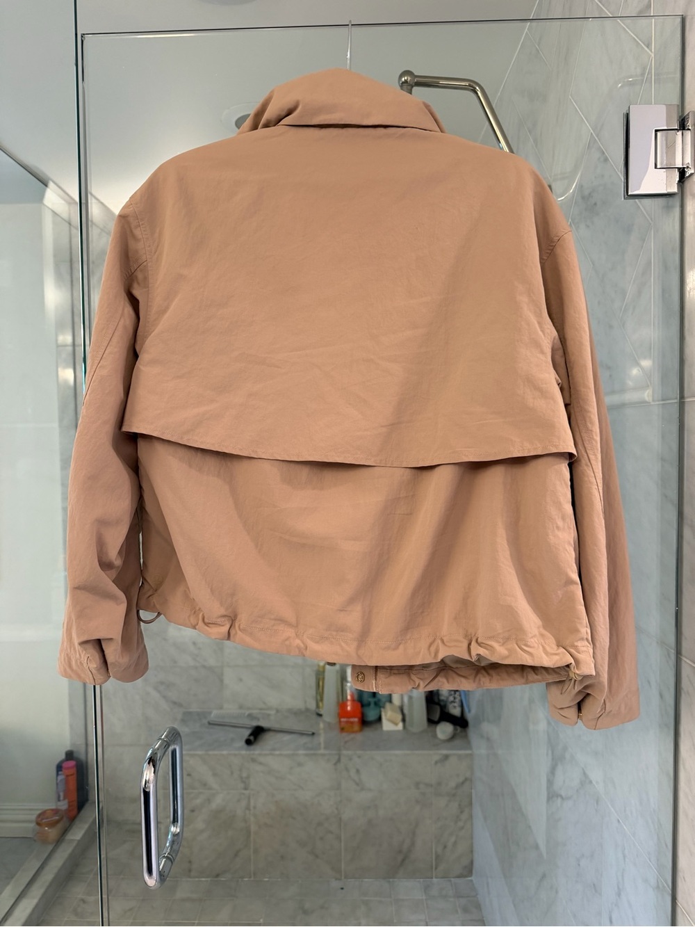 Lululemon Always Effortless Jacket- "Evolve". Size Small. Worn once. With hood. - Picture 12 of 12